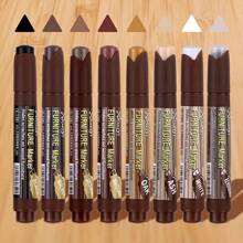 1 Furniture Repair Marker, Wooden Cabinet, Floor Repair And Filling Rod, Scratch Recovery Kit, Touch Up Paint Pen, Composite Material Repair (Some Styles, Positions Or Logos Are Randomly Shipped And Do Not Affect Use)
