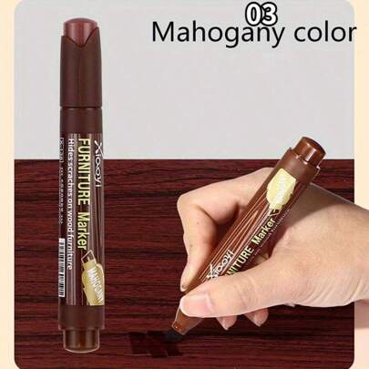 1 家具修补记号笔 木质橱柜 地板修补填缝棒 划痕修复套装 补漆笔 复合材料修补（部分款式、位置或标志随机发货，不影响使用）