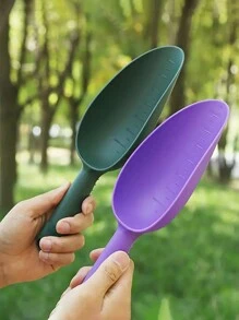 1 件裝黑色加厚園藝鏟用於移植、除草、種植、陽台花園裝飾種植工具花卉蔬菜 - 黑色 - 查看 7