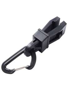 1 間戶外露營帳篷遮陽棚夾,遮陽防風固定夾 - 黑色 - 查看 1