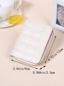 Carteras pequeñas para mujer, bolso mini - Beis - Ver 3