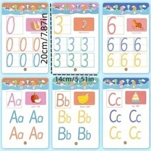 兒童筆控制訓練可擦除集中練習卡幼稚園玩具思維拼圖早期教育玩具配件隨機分配 - 2 連線成畫 36頁 - 查看 3