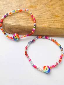 1個優雅珍珠裝飾項鍊/手鍊飾品,適用於裝扮 - 彩色 - 查看 7