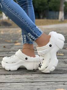 Zuecos Para Mujer - Blanco - Ver 4