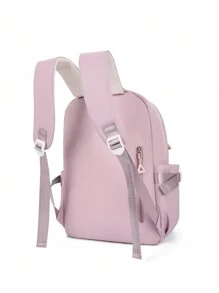 Mochila Infantil  Multifuncional De Grande Para Capacidade Estudantes / Escolas Estilo Leve - Azul - Visão 3