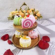 1個蛋糕展示架,適用於家居、食品服務、節日派對、婚禮 - 黃色 - 查看 4