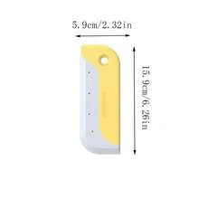 1pc Random Bird Shaped Glass Cleaning Scraper, Mirror Surface Scraper For Bathroom, Kitchen - Multicolor - View 5