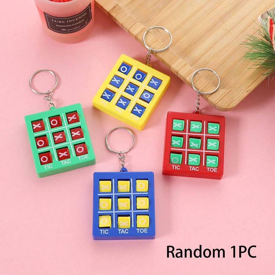 1PC Keychain Fidget Toy Key Chain Plastic Key Holders Backpack Charm Valentine'S Day Birthday Party Favors Gift For Boys Girls--Color Random - Multicolor - View 1