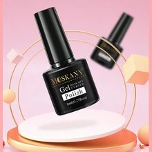 Nail Art Set Acrylic Manicure Kit Led Uv Lamp Dryer Matte + Glossy Top & Base Coat Gel Nail Polish Accessories All Seasons - Yellow - View 6