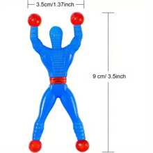 12\24\38pcs Stress Relief Toys, Four-Wheel Wall Climbing Vehicles, Creative Sticky Toys, Party Favors, Prank Toys, Creative Small Gifts, Holiday Decor, Birthday Party Supplies, Party Favors - Multicolor - View 3