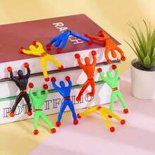 12\24\38pcs Stress Relief Toys, Four-Wheel Wall Climbing Vehicles, Creative Sticky Toys, Party Favors, Prank Toys, Creative Small Gifts, Holiday Decor, Birthday Party Supplies, Party Favors - Multicolor - View 10