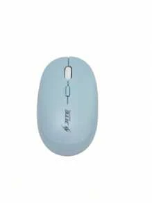 Mouse Inalambrico Usb, Optico Ergonomico Mause, raton, mouse - Azul menta - Ver 2