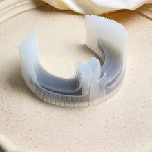 5入組/袋塑料眉尺眉部測量工具,用於眉毛微針刺青工具套裝 - 無色 - 查看 8