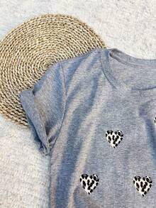 Women T-Shirts - Xám - Xem 3