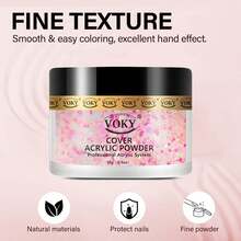 1入組15g多種顏色持久美甲粉,適用於美甲沙龍/自己動手美甲/家居使用 - 彩色 - 查看 3
