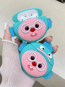 Airpods保護套,男女適用的防震防摔ipod套,帶有鑰匙扣,適用於蘋果airpods第1代、第2代充電盒2&1,airpods 1/2和airpods Pro - 水鴨藍 - 查看 2