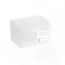 1PC Desktop Plastic Storage Basket, Household Sundries Dust-Proof Storage Box, Office Desk Small Card Stationery All Kinds Of Small Items Storage Box - Small Square Style - View 2