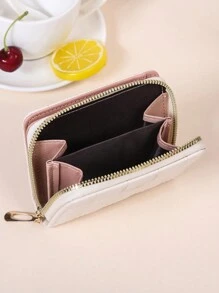 Carteras pequeñas para mujer, bolso mini - Beis - Ver 4