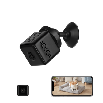 1pc Small Mini 2MP Lens HD Wireless Spy Hidden Camera With Magnetic Bracket, Flexible Mount, Motion Detection, APP Control, Remote Viewing, Local SD Card Storage Video Recording, Sound Listening And Recording, Audio Voice Capturing, No Ads And User-Friendly APP To Playback, Bluetooth Tech Quickily And Easily To Setup, Smart Nanny WiFi Security Surveillance Camera Suitable For Recording Secretly, Home Security, Office Surveillance, Personal Spaces, Law Enforcement & Evidence Collection