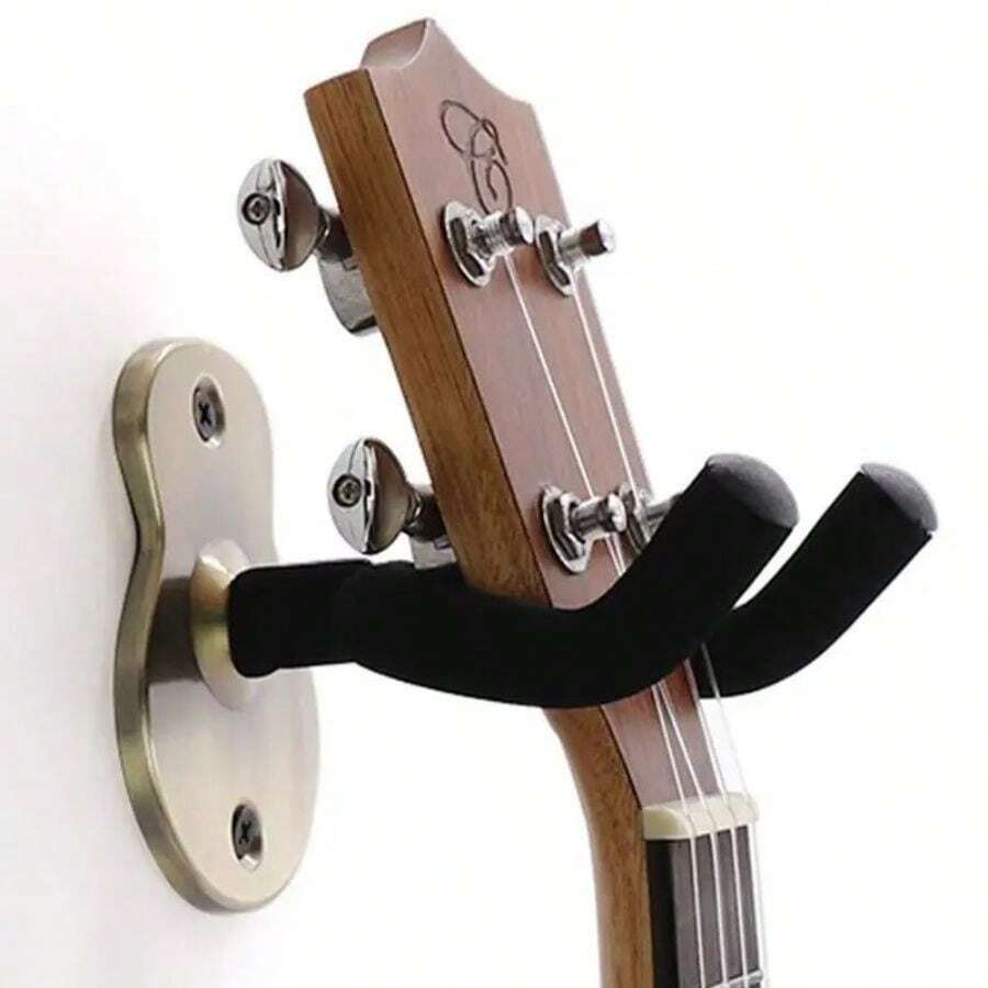 Universal Metal Guitar Hanger Hook Wall Mount Non-Slip Stand Display Rack For Electric Guitar Violin Ukulele Instrument Accessories - Metal Guitar Hook - View 1