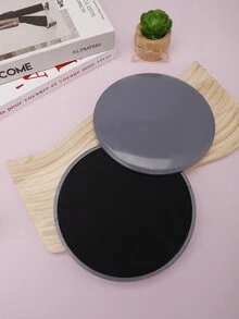 2 件/套瑜珈健身滑翔盤用於肢體協調訓練 - 灰色 - 查看 5