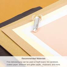 Feiner Prägestift Mit Quickswap Gehäuse Für Maker 3/maker Schneidemaschine Präge-werkzeug Präge Spitze 21 Prägewerkzeug Für Hersteller Prägedesigns Auf Dickem Folie, Karton Und Mehr