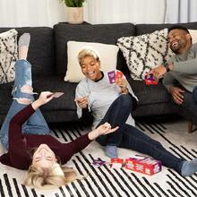 1 st. Live Sändning - Party Spel Till Märke Skämt Rolig Vänner Party Vin Bordsspel Kort Semesterfest Bra Äventyr Kort Spel Vin Bord Atmosfär Kort Spel - Blåröd - Visa 5