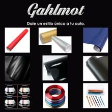 Gahlmot - Vinil Automotriz Negro Mate Wrap Película Profesional Flexible - Vinil Autoadherible Antiburbujas 30 X 150 Cm Alta Calidad Liberación de Aire Fácil de Instalar