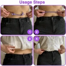 1PC Crop Tuck Adjustable Band, Crop Tuck Tool For Sweater And Shirt, Belly Leaking Crop Tuck Band, The Elastic Band To Change The Style Of Your Tops - Multicolor - View 6