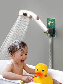 Bathroom Shower Head Holder Adjustable Self-Adhesive Shower Bracket Home Product - Bear - View 5