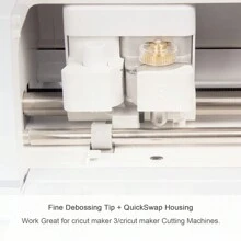 Feiner Prägestift Mit Quickswap Gehäuse Für Maker 3/maker Schneidemaschine Präge-werkzeug Präge Spitze 21 Prägewerkzeug Für Hersteller Prägedesigns Auf Dickem Folie, Karton Und Mehr