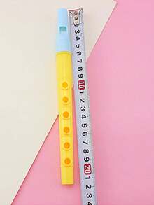 1pc Children 6-Hole Mini Vertical Flute, Creative Baby Instrument, Musical Toy Gift For Playing Music - Multicolor - View 4