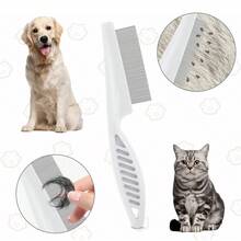 Flea Lược Đối với Mèo & Chó , Lược Đối với Loại bỏ , & Gàu - trắng - Xem 6
