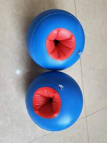 2pcs/Set Inflatable Boxing Gloves - Blue - View 6