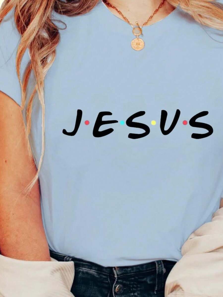 Women T-Shirts - Màu xanh lam - Xem 1