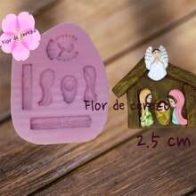 MOLDE DE SILICONA MINI BIRTH - Rosa - Ver 2