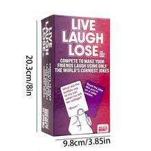 1 st. Live Sändning - Party Spel Till Märke Skämt Rolig Vänner Party Vin Bordsspel Kort Semesterfest Bra Äventyr Kort Spel Vin Bord Atmosfär Kort Spel - Blåröd - Visa 3