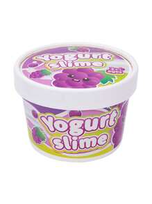 1件水果香型史莱姆水晶泥奶油粘土DIY甜点手工减压玩具，适合青少年和成人。多色组合，适合派对分享、礼品、配件，可混合、揉捏、拉伸，容量大。开学最佳礼物。圣诞节和万圣节礼物，派对回礼 [配件款式随机] - 葡萄 - 查看 10