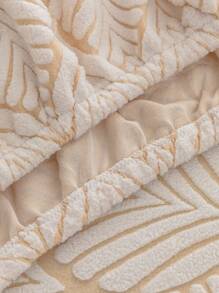 1 件弹力沙发套，适合 1/2/3/4 座 L 型沙发座垫和靠背 - 米色 - 查看 9