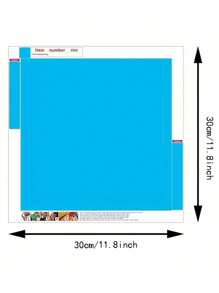 1 件 30*30 厘米/11.8*11.8 英寸无框 5D 钻石画套件，猫头鹰家庭钻石艺术，全钻钻石刺绣，十字绣钻石画艺术品用于墙面装饰 - 彩色 - 查看 2