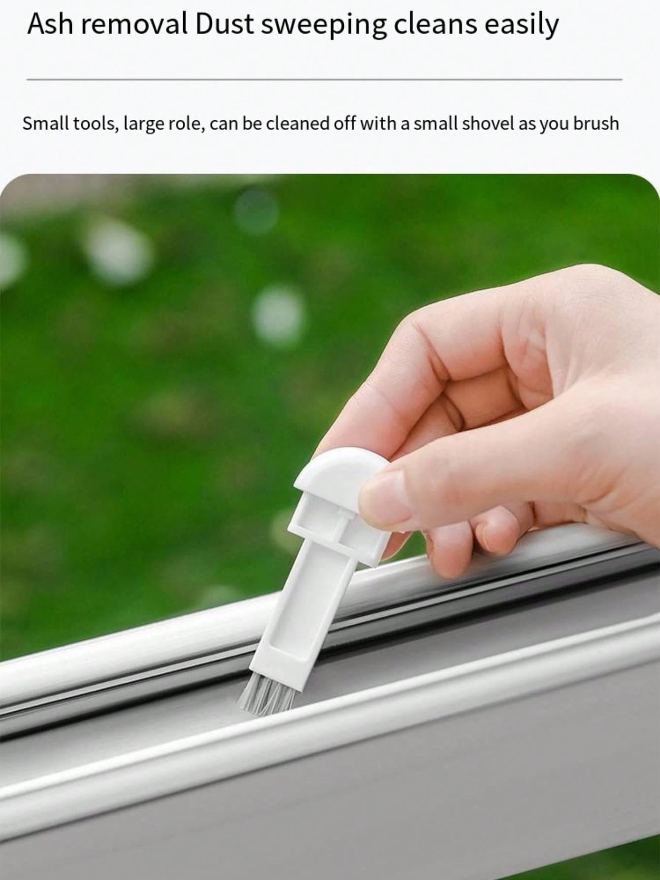 Household Handheld Multifunctional Window Groove Cleaning Brush, Tool