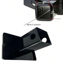 1入組有趣的角色圖案螺紋塑料拖車拖車插頭蓋,創意汽車/卡車頭部蓋 - 大象 - 查看 7