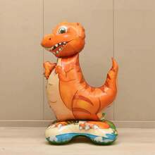 1 个/3 个侏罗纪恐龙铝箔气球底座，侏罗纪恐龙主题派对，生日，周年纪念，派对装饰，创意装饰，圣诞节 - 彩色 - 查看 7