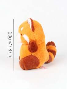 Juguete De Peluche De Mapache Realista, Lindo Muñeco De Peluche Marrón - Marrón - Ver 6