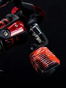 2pcs/Set Anti-Skid Fishing Reel Handle Grip Decorative Cover - Red - View 2