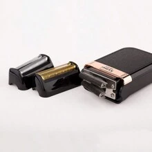 Kemei Rasoir Électrique Pour Homme Usb Rechargeable Pour Barbe, Tondeuse À Cheveux Portable, Tondeuse De Coiffeur Réciprocante, Rasoir De Voyage, Cadeau D'anniversaire Pour Papa Km-2024