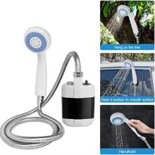 Regadera De Mano Ducha Portatil Recagable Con Bomba Camping exterior - ducha eléctrica portátil - Ver 1
