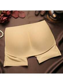 Nalgas artificiales, nalgas de melocotón, vientre natural y delgado dispositivo de contorno,Panties de hipster que no manchan - Beis - Ver 2