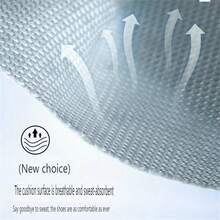 Breathable, Super Soft And Sweat-Absorbing Thick Running Insoles For Men - Grey - View 3