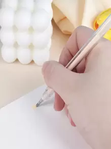 6 件套多色极具吸引力的限量版手工相册胶水，一支适合您重返校园的多色点胶笔 - 彩色 - 查看 8